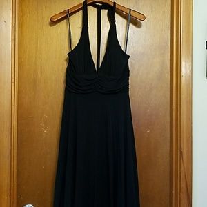 Black L My Michelle halter dress